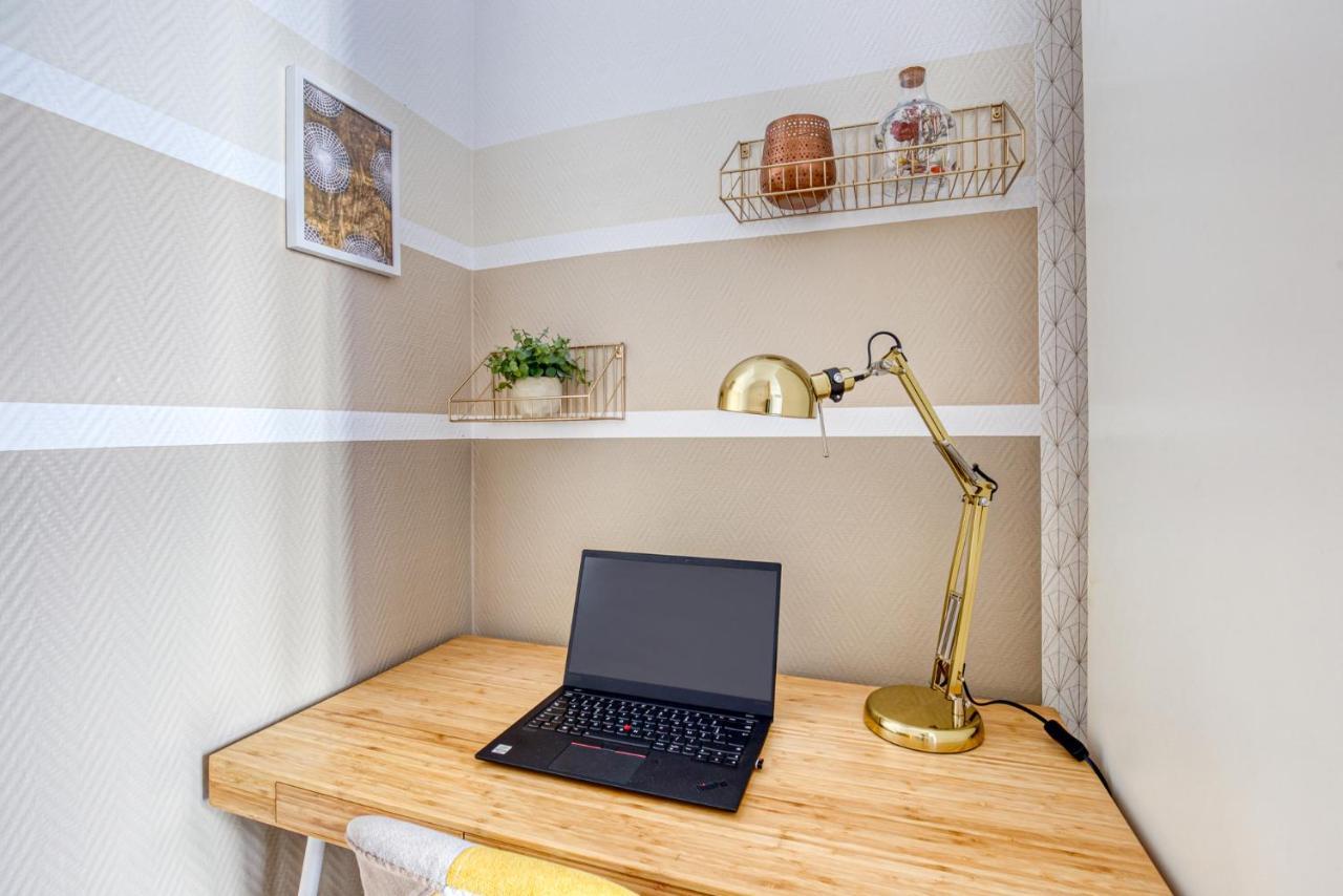 Le Splendide, Studio Lumineux, Hypercentre, Aux Portes De Paris Apartment วีลุชวีฟ ภายนอก รูปภาพ